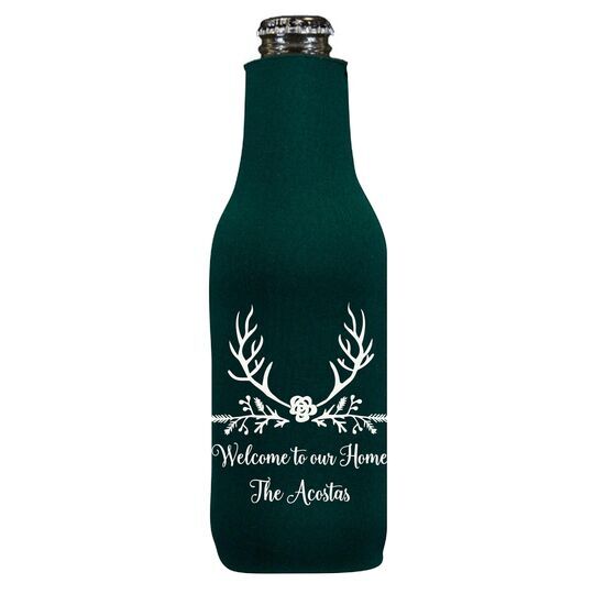 Pine Berry Antlers Bottle Huggers